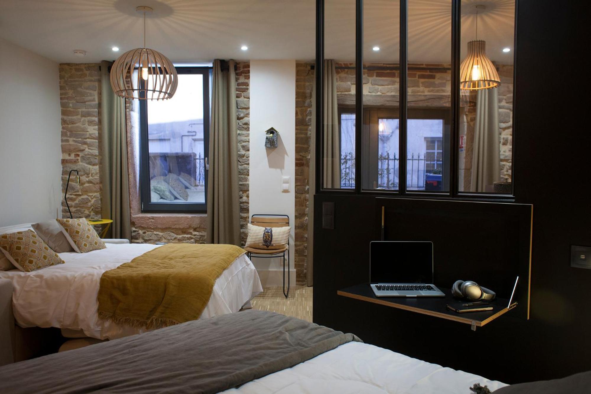 Appart Hotel Eugenie Louhans Cameră foto